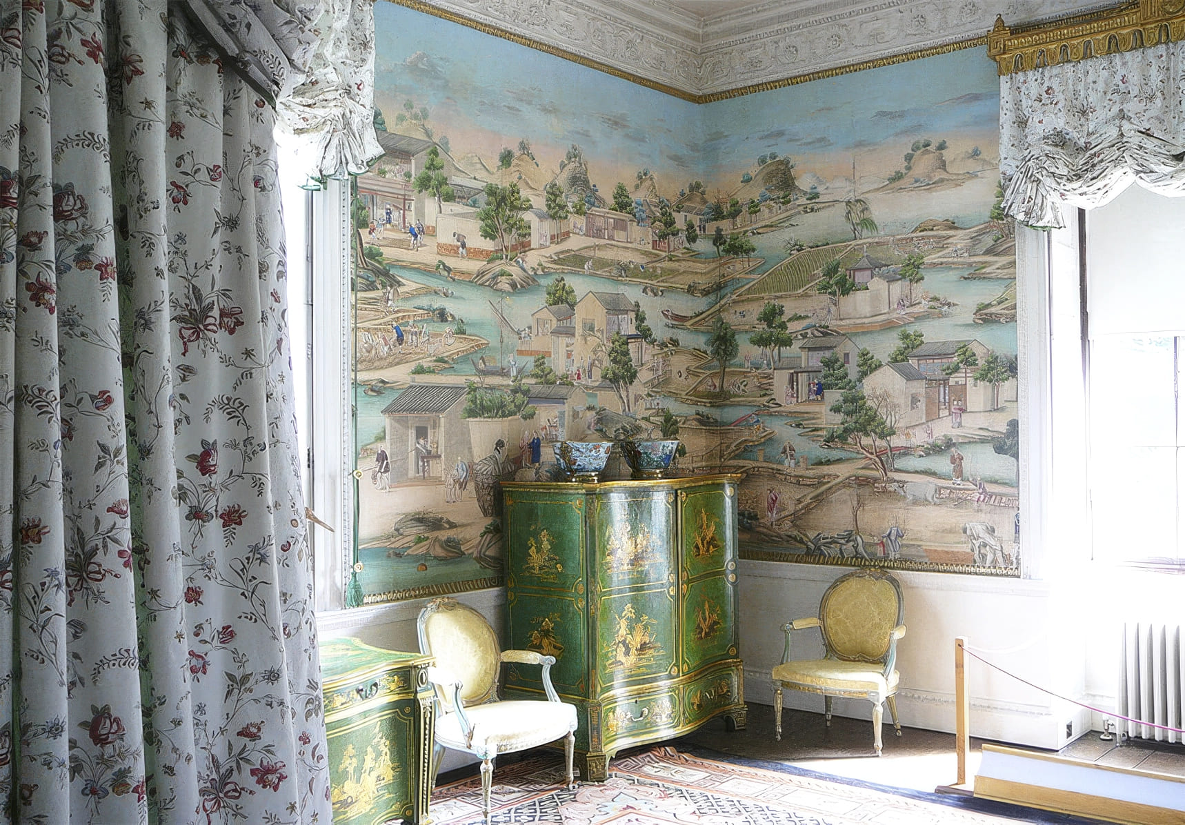 Китайс обои для дома Хэрвуд брайтон с непрер пейзажем Китайс обои для дома Хэрвуд брайтон с непрер пейзажем